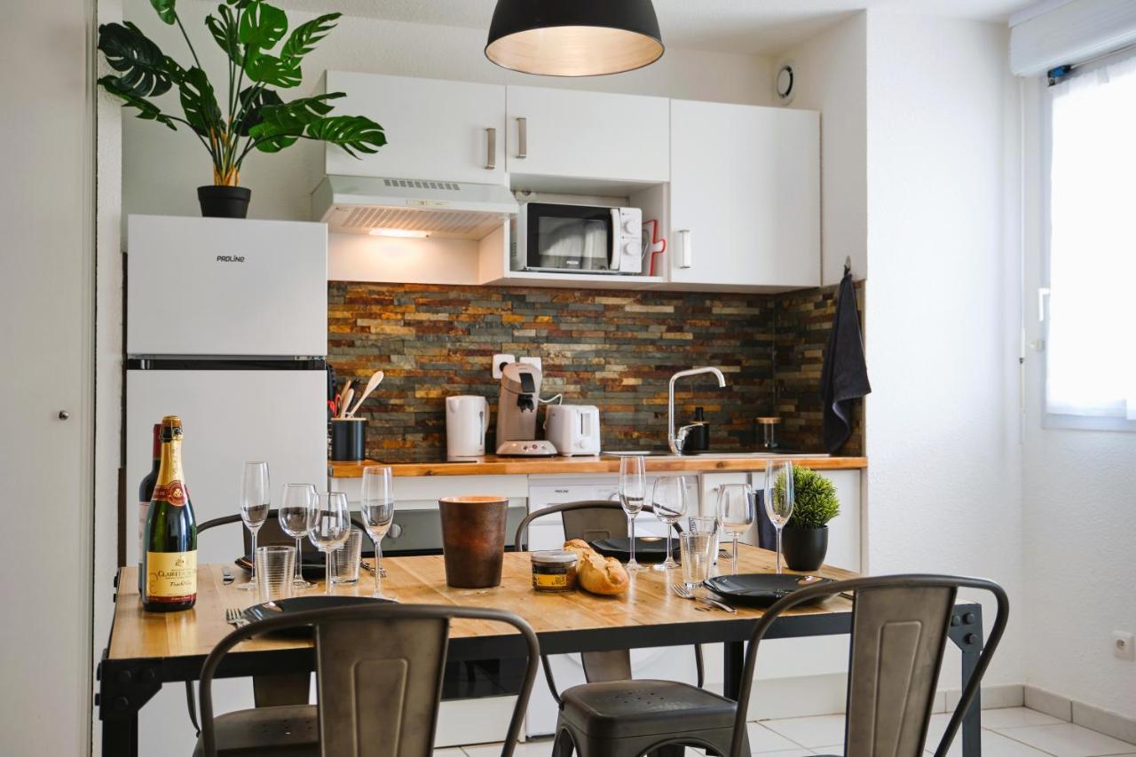 Tout Confort ! Calme, Climatisation, Piscine, Parking Gratuit, Grande Terrasse, Netflix, Wifi Каркассон Экстерьер фото